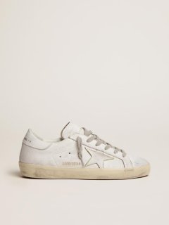 Super-Star Dream Maker sneakers in white color with reverse construction and hidden multicolor details