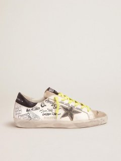 Women??s Journey Super-Star sneakers with graffiti